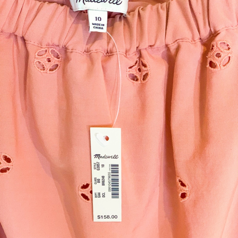 Madewell—Eyelet Off-the-Shoulder Dress - Picture 3 of 5